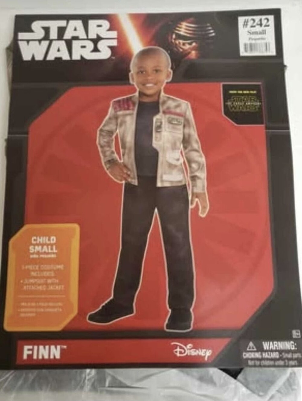 Star Wars Finn Halloween Costume For Sale